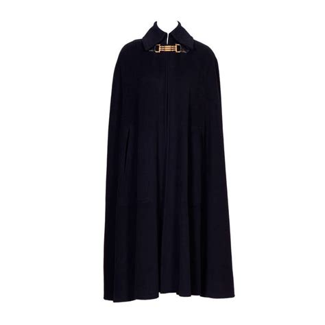 Vintage CELINE Black Cape 